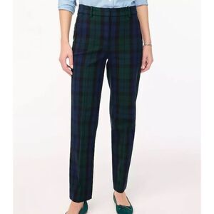 J. CREW FACTORY Kallie Pant Blackwatch Tartan Plaid, Sz 6